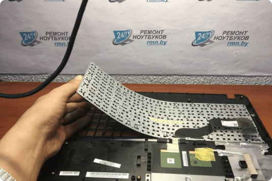 Замена клавиатуры Ноутбука